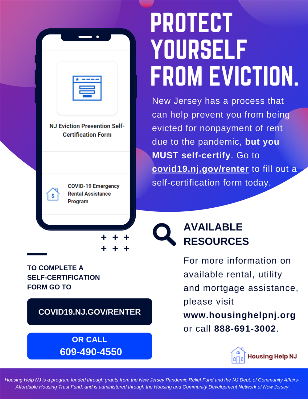 Eviction Protection flyer